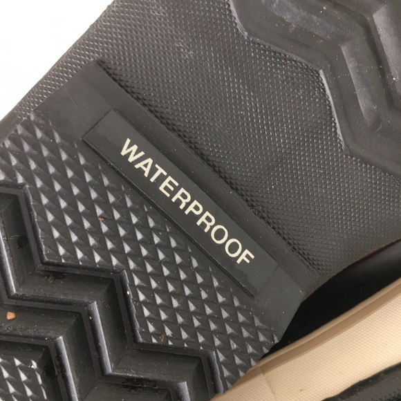 Sorel Joan of Arctic Snow Boots Waterproof Black Leather Women’s Sz 9 Fur Trim - Picture 9 of 15